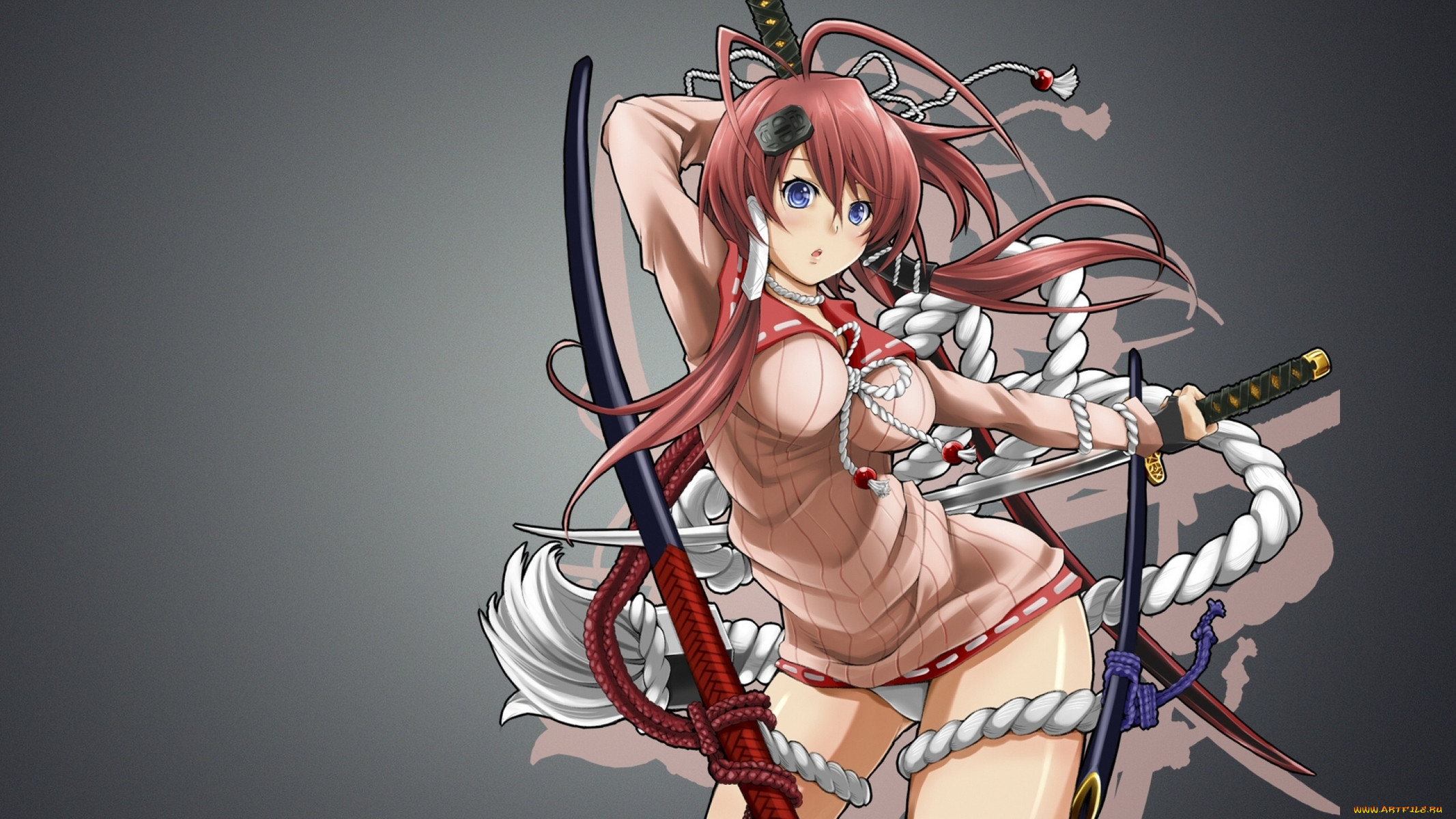samurai, girls, , hyakka, ryouran